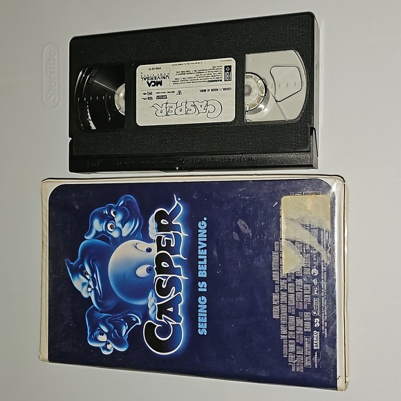 Other - Casper VHS Kids Movie Seeing is Believing